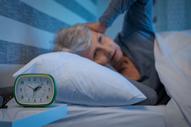 getting older effects sleep