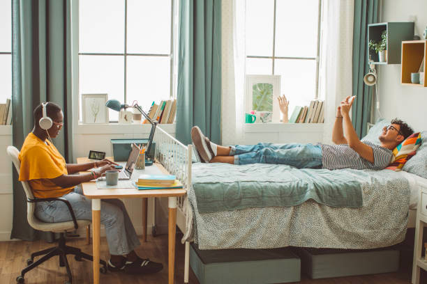 Dorm Room Students